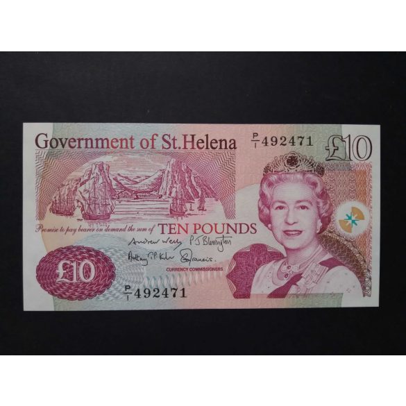 Saint Helena 10 Pounds 2012 UNC