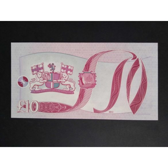 Saint Helena 10 Pounds 2012 UNC