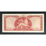 Ethiopia 10 Dollars 1966 F+