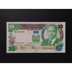 Kenya 10 Shillings 1982 aUnc