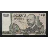 Ausztria 100 Schilling 1984 VF