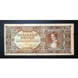 Hungary 100000 Pengő 1945 F
