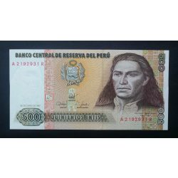 Peru 500 Intis 1987 UNC