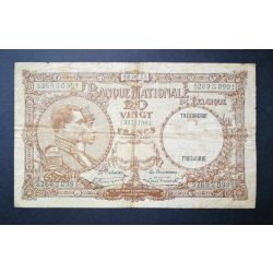 Belgium 20 Francs 1929 VG