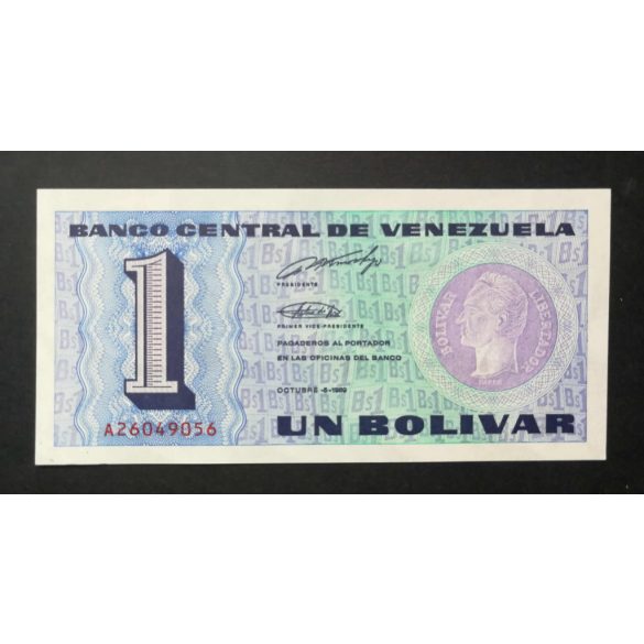 Venezuela 1 Bolivar 1989 UNC