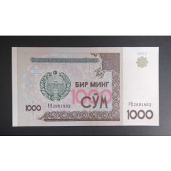 Üzbegisztán 1000 Sym 2001 UNC 