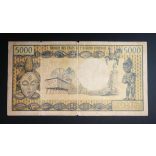 Cameroon 5000 Francs 1974 VG+