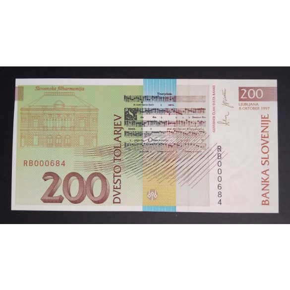 Szlovénia 200 Tolarjev 1997 Unc