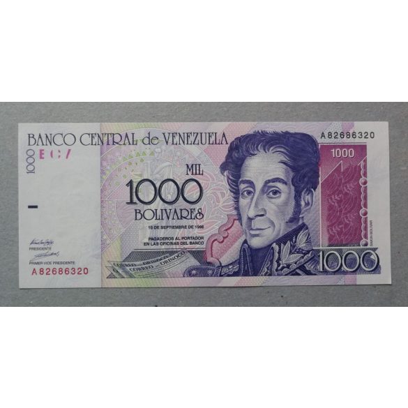 Venezuela 1000 Bolivares 1998 Unc