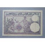 Algéria 20 Francs 1929 VF-