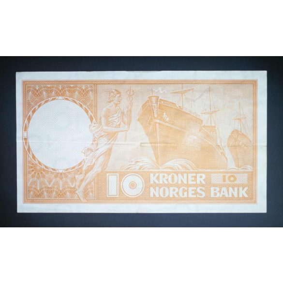 Norway 10 Kroner 1973 VF+