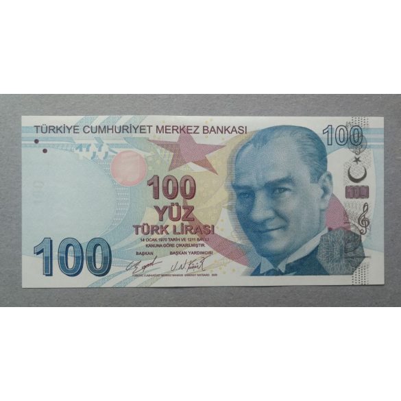 Törökország 100 Líra 2020 UNC