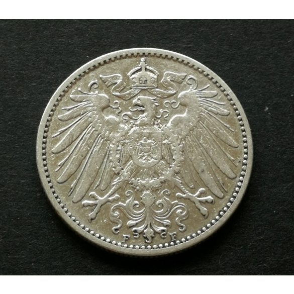 Németország 1 Márka 1907 5,5 g ezüst
