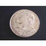 Vatican II Commemorative medal of Pope John Paul II silver