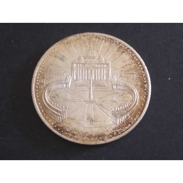 Vatican II Commemorative medal of Pope John Paul II silver