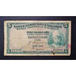 Albania 5 Franka Ari 1926 F
