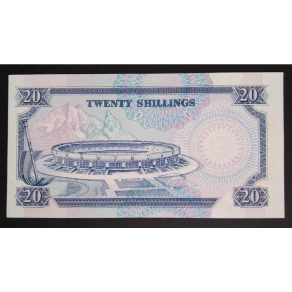 Kenya 20 Shillings 1990 Unc