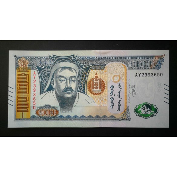 Mongólia 1000 Tugrik 2020 Unc 