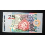 Suriname 25 Gulden 2000 aUNC+