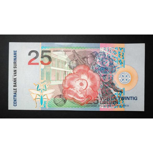 Suriname 25 Gulden 2000 aUNC+
