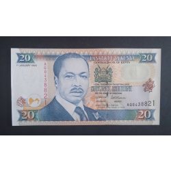 Kenya 20 Shillingi 1996 UNC