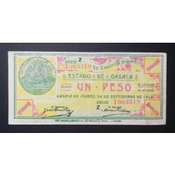 Mexikó 1 Peso 1915 F