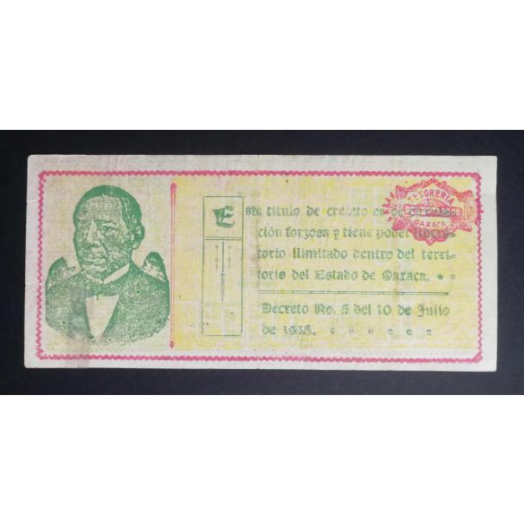 Mexikó 1 Peso 1915 F