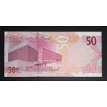 Qatar 50 Riyals 2020 UNC