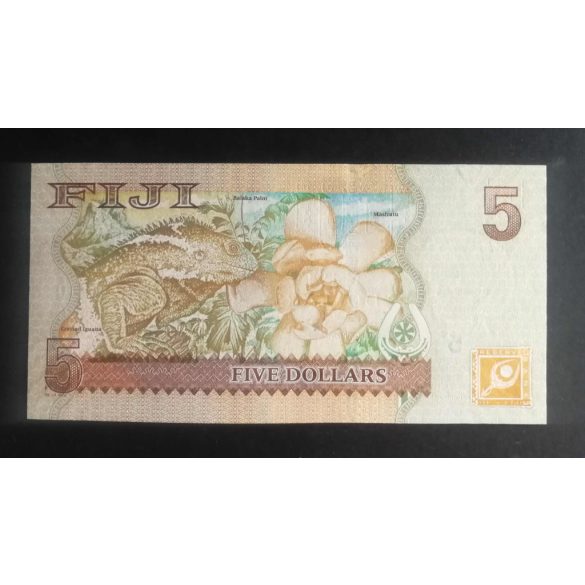 Fiji 5 Dollars 2007 UNC