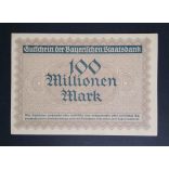 Germany 100 Million Mark München 1923 Unc-