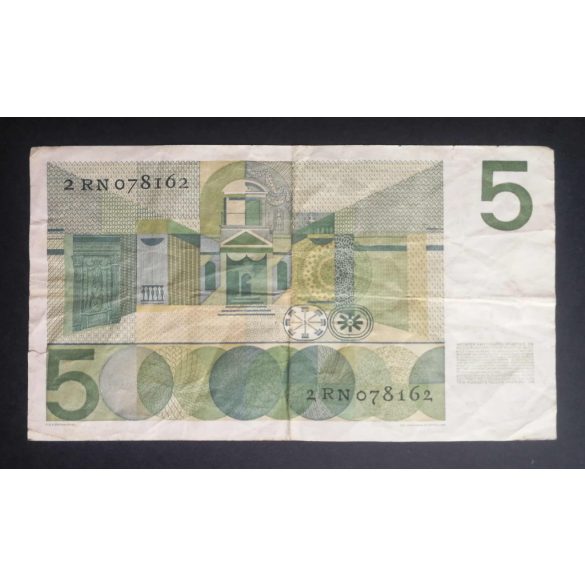 Hollandia 5 Gulden 1966 F