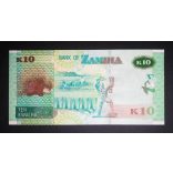 Zambia 10 Kwacha 2022 Unc