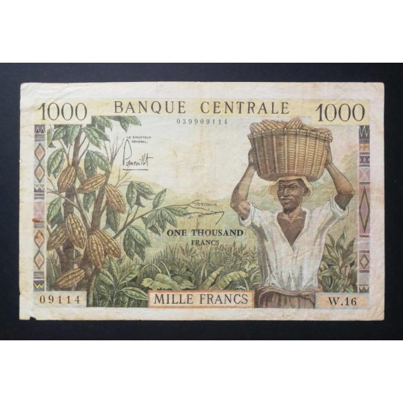 Cameroon 1000 Francs 1962 F