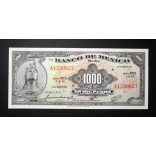 Mexikó 1000 Pesos 1971 UNC