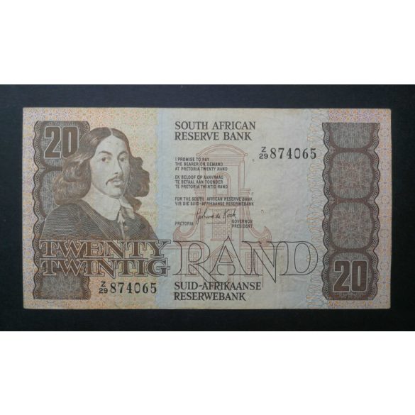 South Africa 20 Rand 1982 F