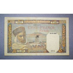 Algéria 100 Francs 1940 VF-
