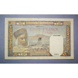 Algéria 100 Francs 1940 VF-