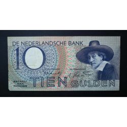 Netherlands 10 Gulden 1943 VF