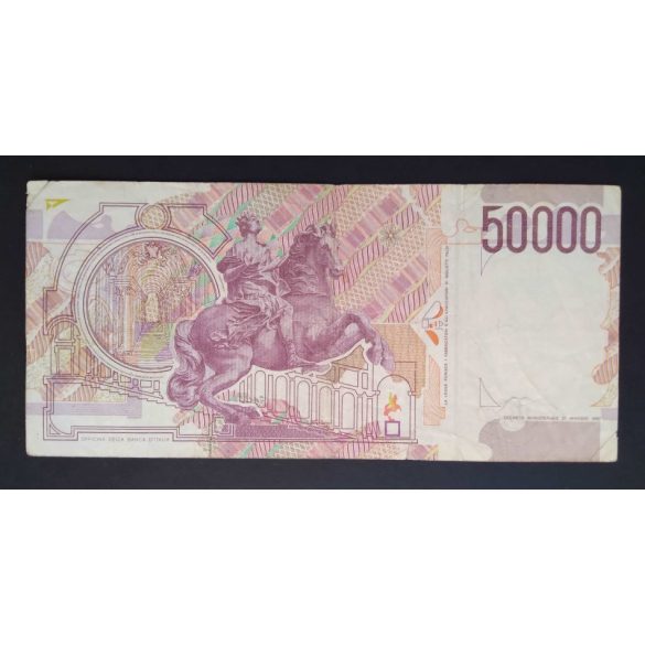 Italy 50000 Lire 1992 F-