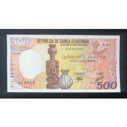 Equatorial Guinea 500 Francs 1985 Unc