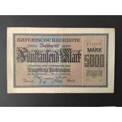 Germany 5000 Mark München 1922 VF