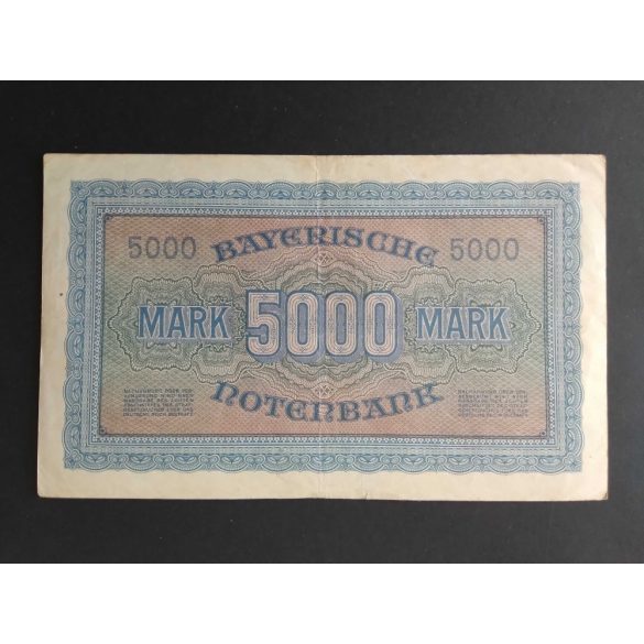 Germany 5000 Mark München 1922 VF