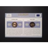 EU 2 Euro 2 db-os emlékérme szett Unc