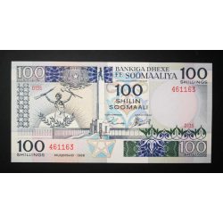 Somalia 100 Shilin Soomaali 1988 UNC 