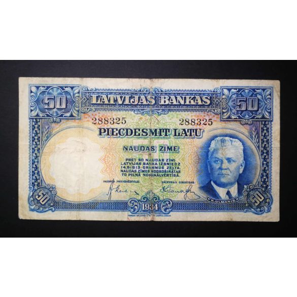 Latvia 50 Latu 1934 F