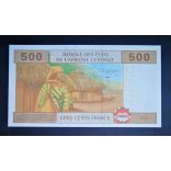 Central African States Chad 500 Francs 2022 Unc