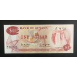 Guyana 1 Dollar 1989 UNC 
