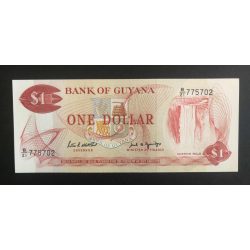 Guyana 1 Dollar 1989 UNC 