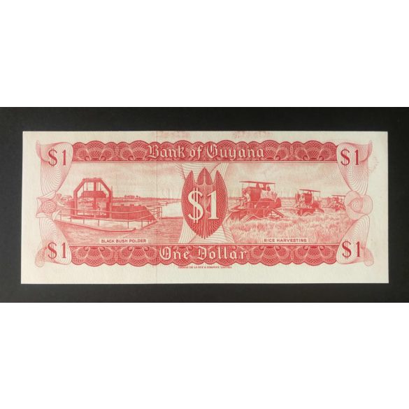 Guyana 1 Dollar 1989 UNC 