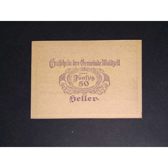 Austria 50 Heller 1920 Unc Waldzell